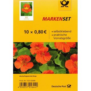 Markenset 10x Briefmarken zu 0,80 &euro; Kapuziner