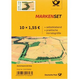 Markenset 10x Briefmarken zu 1,55 &euro; Band