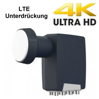 Inverto Universal Premium Black Pro Octo LNB 0.2 db 4K UHDTV