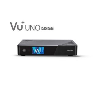 VU+ Uno 4K SE 1x DVB-T2 Dual Tuner PVR ready Linux Receiver UHD 2160p
