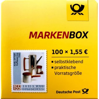 Markenbox 100x Briefmarken zu 1,55 &euro; Kaffeeservice