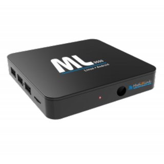 Medialink ML9000 IPTV Box Android Stalker Xtream 4K UHD 2160p Wifi Netflix + DAZN Support