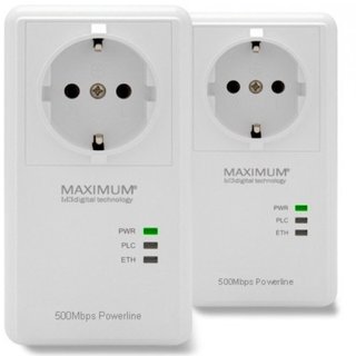 Maximum XO-500 S Powerline Starter Kit 500Mbps